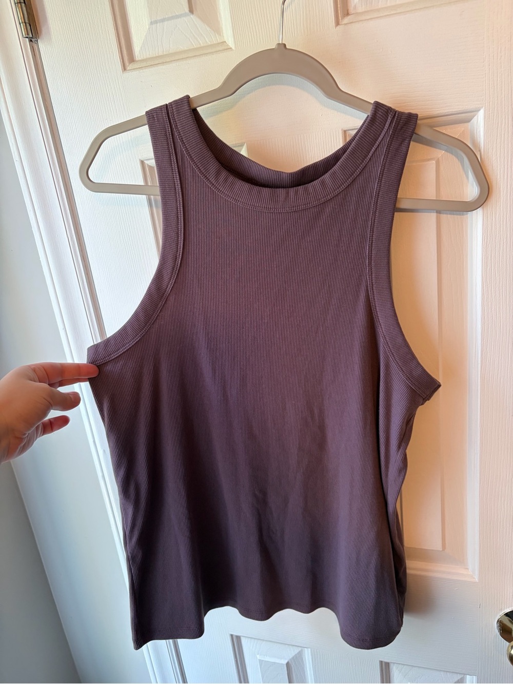Old Navy Ribbed Sleeveless Tank Top - Purple